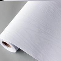 ราคา สติกเกอร์วอลเปเปอร์ ลายไม้ สีขาว มีกาวในตัว กันน้ํา สําหรับติดตกแต่งเฟอร์นิเจอร์ ตู้เสื้อผ้า โต๊ะ (14739542645)