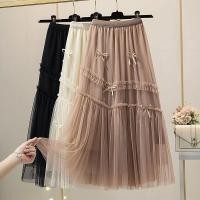 ราคา กระโปรงยาวครึ่งตัว เอวสูง ผ้าตาข่าย ทรงเอ แฟชั่นฤดูใบไม้ผลิ และฤดูร้อน สําหรับผู้หญิง 2024 (24176126814)