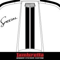ราคา สติ๊กเกอร์คาดดั้ง Lambretta GP V125 V200 (4789315901)