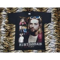 ราคา เคิร์ทโคเบน KURT COBAIN IN MEMORY 1985 1994 OVP BOOTLEG งานใหม่ทำเก่าฟอกสีเฟด ผ้า cotton100 (11322403776)