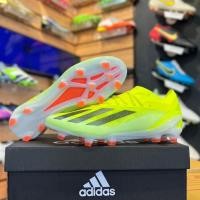 ราคา รองเท้าฟุตบอล สตั๊ด รองเท้า Adidas X CRAZYFAST 1 FG สายสปีด ถ่ายจากสินค้าจริง มีเก็บเงินปลายทาง แถมดันทรง ถุงผ้า กล่อง (25453904083)