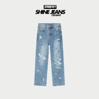 ราคา STREETXY กางเกงยีนส์ SHINE JEANS (26502193286)