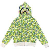 ราคา Camouflage Shark Head Street Wear Ape Head bape สไตล ์ เดียวกันแจ ็ คเก ็ ต 3D พิมพ ์ ซิป Hoodie ผู ้ ชายผู ้ หญิงเสื ้ อกันหนาวคู ่ สวมใส ่ (24077387620)