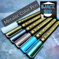 ราคา Metallic Markers pen gold ปากกามาร์คเกอร์สีทอง gundam gunpla กันดั้ม gundam marker สินค้าพร้อมส่ง (13807557975)