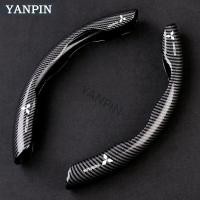 ราคา Mitsubishi ปลอกหุ้มพวงมาลัย คาร์บอนไฟเบอร์ พิมพ์ลาย Triton Xpander ASX Mirage Attrage Outlander Pajero Grandis EVO L200 Airtrek Galant Lancer Canter Colt (23647964740)