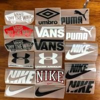 ราคา ตัวรีดติดเสื้อโลโก้แบรนด์กีฬาต่างๆ Nike Puma Vans แผนฟิล์มรีดร้อน อาร์มติดเสื้อ DIY (23879056457)