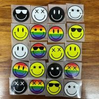 ราคา ตัวรีดร้อน ลาย Emoji หน้ายิ้ม ติดเสื้อ ติดหมวก ติดกระเป๋า ได้ทุกเนื้อผ้า ใช้งานง่าย ติดทนนาน อาร์มติดเสื้อ งาน DIY (24407459648)