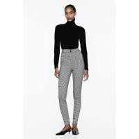 ราคา legging ผ้ายืด ลายตาราง แบรนด์ZARA (24782598064)