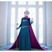 ราคา cp52 elsa ชุดเอลซ่าผู้ใหญ่ ชุดเจ้าหญิงเอลซ่าจาก Frozen สวย อลังการมาก (24721663262)