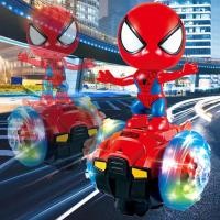 ราคา พร้อมส่ง ฟิกเกอร์วิ่งหลังสไปเดอร์แมน SPIDER MAN รถทรงตัวสไปเดอร์แมนมีไฟมีเสียงวิ่งได้ (19083641525)
