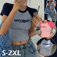 ราคา เสื้อครอป เสื้อยืดแฟชั่น ดีไซส์พิเศษ y2k ครอปวินเทจ เข้าได้กับทุกออกเเบบ (25211846412)