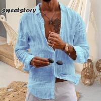 ราคา ผ้าฝ้ายแขนสั้นฤดูร้อนระบายอากาศคอตั้งผ้าฝ้ายลินิน T Shirt sweetstoryy (25475636002)