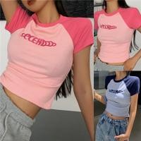 ราคา เสื้อครอป เสื้อยืดแฟชั่น ดีไซส์พิเศษ y2k ครอปวินเทจ เข้าได้กับทุกออกเเบบ (25261845764)