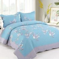 ราคา ผ้าห่มผ้าคลุมเตียง 8ฟุต ผ้าcotton twill นิ่มมากใช้ห่ม ใช้คลุมได้สบาย (1268191774)