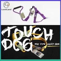 ราคา Lovinland TOUCHDOG Classic Climbing Nylon Leash Chest and Back Set 13mm Drawstring 25mm Chest and Back Purple Coffee (24476788742)