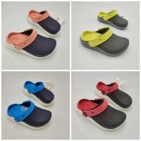 ราคา รองเท้าลำลองแฟชั่น เด็ก สไตล์ Crocs LiteRide Clog (9217428218)