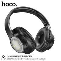 ราคา HOCO ESD19 หูฟังบลูทูธไร้สาย Cool shine BT headphones with blacklight หูฟังครอบหู รองรับเบสนุ่ม เสียงดี ของแท้100 (24065911370)