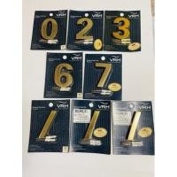 ราคา VRH ตัวเลขสแตนเลส 7 5Cmชุบทอง ป้ายบ้านเลขที่ เรียบหรู ดูดี ไม่เป็นสนิม ทนฝน แดด ใช้ได้นานตลอด ลดตำกว่าทุน ราคา ต่อตัว (13813426686)