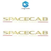 ราคา สติ๊กเกอร์ SPACECAB THE GOLDEN POWER ติดแคป ISUZU DRAGON ปี 1999 (4315660452)