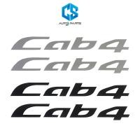 ราคา สติ๊กเกอร์ CAB4 ISUZU D MAX ALL NEW ติดข้างประตู (5117186536)