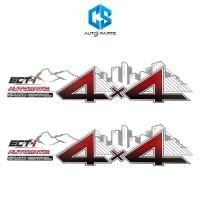 ราคา สติ๊กเกอร์ 4x4 ECT I TOYOTA VIGO CHAMP เกียร์ออโต้ ติดข้างท้ายกระบะ (5218613481)