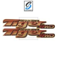 ราคา สติ๊กเกอร์ HILUX TIGER 4WD แดง ทอง TOYOTA TIGER (7617263902)