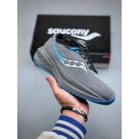 ราคา Saucony Triumph 21 PWRRUN รองเท้าวิ่งออกกำลังกายสำหรับผู้ชายขนาด 40 45 (28053676544)