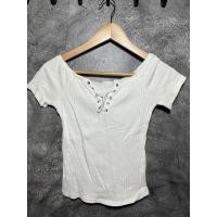 ราคา A12 เสื้อมือสองสีขาวสไตล์ญาญ่า (17601981566)