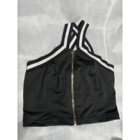 ราคา A29 เสื้อกล้ามสายเดี่ยวสีดำสายไขว้หลัง (14053451247)
