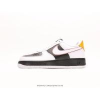 ราคา Nike Air Force 1 07 LowAlternate Bruce Lee รองเท้าผ้าใบ Leather Bruce Bruce สีขาว ดำ เหลือง (26700507278)