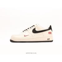 ราคา Nike Air Force 1 Low รองเท้าสเก็ตบอร์ดสำหรับผู้ชายและผู้หญิงรองเท้าผ้าใบสีดำขนาด 36 45 (25078543560)