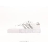 ราคา Adidas SambaRose W รองเท้ามัฟฟินพื้นหนาสำหรับผู้ชายและผู้หญิงรองเท้าผ้าใบขนาด 36 45 (24328954068)