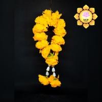 ราคา พวงมาลัย ดาวเรือง พวงมาลัยแก้บน ข้อมือ กลม (1294818444)