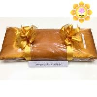 ราคา ผ้าไตร ไตรเต็ม ไตรครอง ไตรจีวร 7ชิ้น ไตรธรรมยุติ 9 ขันธ์ ผ้ามัสลินมงกุฏ Cotton100 สีพระราชทาน (1429566819)