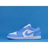 ราคา Nike Air Jordan 1 Low Air Jordan 1 WMNS UNC Jordan 1 Generation Jordan 1 Low Top รองเท้าบาสเก็ตบอล North Carolina Blue AO9944 441 (28603713688)