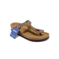 ราคา Birkenstock Gizeh รองเท้าแตะ รองเท้าชายหาด รองเท้าแตะ 801 สีกาแฟ แว็กซ์น้ํามัน 35 45 (25772772024)