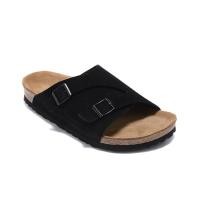 ราคา Birkenstock Zurich Slippers Sandals รองเท ้ าชายหาด 825 สีดํา (25030309083)