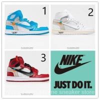 ราคา Flywordoriginalready stockbeauty off white x air Jordan 1 retro high og unc classic retro high top all match วัฒนธรรมกีฬารองเท้าบาสเก็ตบอล LQHO (28053821198)