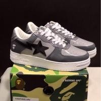 ราคา Bape STA COMBO BLACK รองเท้าผ้าใบแฟชั่น Low Top พรีเมี่ยม 7DYA FGLH (27803818231)