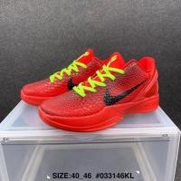 ราคา Men Zoom Kobe 6 Kobe 6th Generation Mens Real Combat Sports รองเท้าบาสเก็ตบอล PPKK (25132723094)