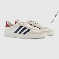 ราคา New x NEW Gucci รองเท้าเทรนเนอร์รองเท้าผ้าใบผู้ชาย Gazelle ไซส์ 35 46 TT2450 EHQ1 9HV (25032723174)