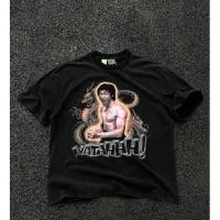 ราคา พร้อมส่ง เสื้อยืดแขนสั้น พิมพ์ลายกราฟฟิติ Raptors Crossing Jiangxi Coast Street สีขาว สไตล์ฮิปฮอป (25622350868)