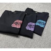 ราคา พร้อมส่ง เสื้อยืดแขนสั้น พิมพ์ลายกราฟฟิติปีศาจ แนวสตรีท สไตล์ฮิปฮอป มินิมอล สําหรับผู้ชาย และผู้หญิง (25524890302)