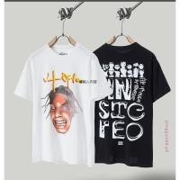 ราคา พร้อมส่ง เสื้อยืดแขนสั้น พิมพ์ลาย Travis Scott Cactus Jack x Utopia Utopian Union สําหรับผู้ชาย (25123586555)