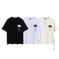 ราคา พร้อมส่ง เสื้อยืดคอกลม แขนสั้น ผ้าฝ้าย พิมพ์ลายต้นมะพร้าว ตัวอักษร ทรงหลวม แบบลําลอง สําหรับผู้ชาย และผู้หญิง (24875768576)