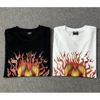 ราคา พร้อมส่ง เสื้อยืดแขนสั้น พิมพ์ลาย Flame Joker สไตล์ฮิปฮอป สตรีท มินิมอล สําหรับผู้ชาย และผู้หญิง (24874895007)