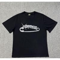 ราคา พร้อมส่ง เสื้อยืดแขนสั้น พิมพ์ลายปีศาจ สไตล์ฮิปฮอป แบบมินิมอล สําหรับผู้ชาย และผู้หญิง (22489867453)