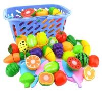 ราคา 23PCS ของเล่นผักและผล เด็กตัดผลไม้ ของเล่นเด็ก ของเล่นผลไม้ ผลไม้ปลอม ผักปลอม (24273575282)