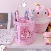 ราคา Sanrio ที่ใส่ปากกา กล่องใส่ปากกา หมุนได้ 360 องศา กล่องเก็บเครื่องเขียน กล่องเก็บแปรงแต่งหน้า Cinnamoroll Melody น่ารัก (26450607182)