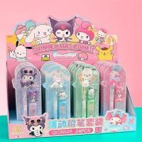 ราคา ชุดเครื่องเขียน ดินสอกด ยางลบอัตโนมัติ 0 5 มม ลาย Sanrio Melody Kuromi Cinnamoroll Pochacco (22889708468)